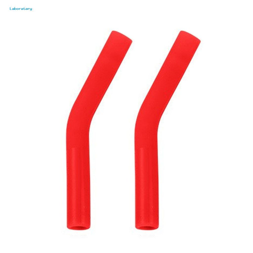 Flexible Metal Straws Environmentally Products 2pcs Silicone Straw Tips Covers for Reusable Food-grade Bpa-free Temperat