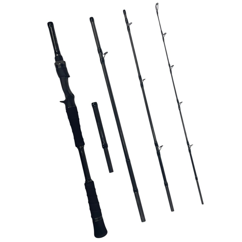 Vara STONEAGE TOPAZ TZC614H 12-25lb (6’1”+6’6” Extension) 4 + 1 Partes - Carretilha