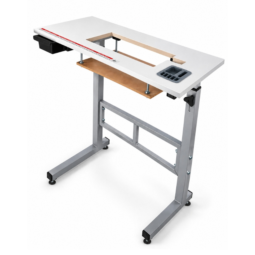 Mesa Completa Bancada Para Máquina de Costura HeavyDuty 6605/6705/6805