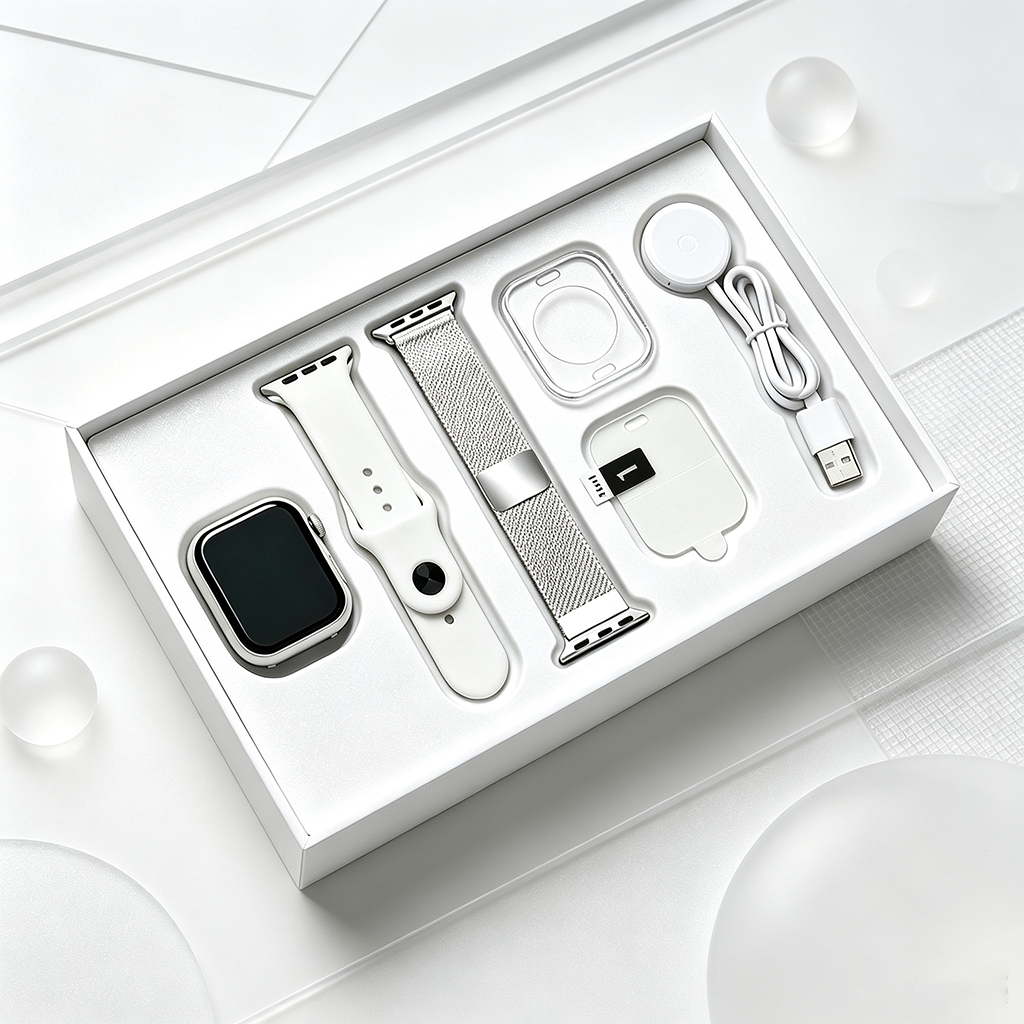 2026 Smartwatch S11 Pro Mini Unissex com Chamada Bluetooth, Pressão, Calculadora, Esportivo, Compatível iOS/Android