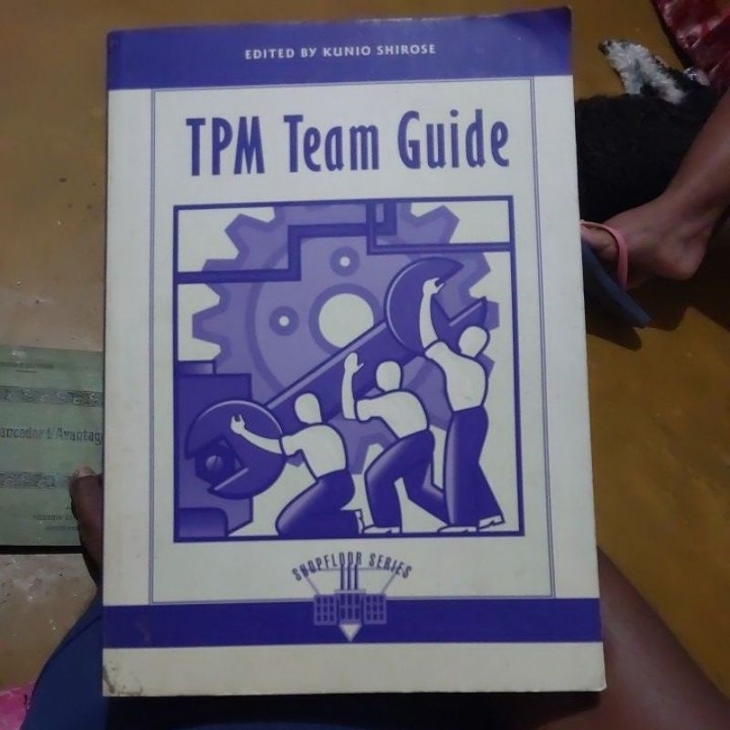 Livro - TPM Team Guide (em Inglês) - Kunio Shirose