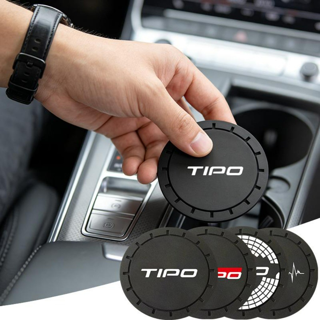 1 Peça Proteção Contra Arranhões Protetor De Porta Copo Carro Acessórios Para Carro For Fiat Tipo Cross Hatchback Sedan