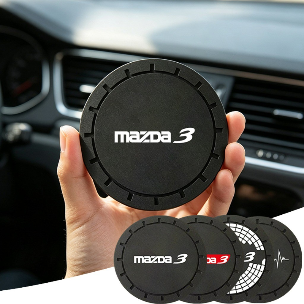 1 Peça Proteção Contra Arranhões Protetor De Porta Copo Carro Interior Do Carro For Mazda 3 Hatchback Sedan GT Skyactiv