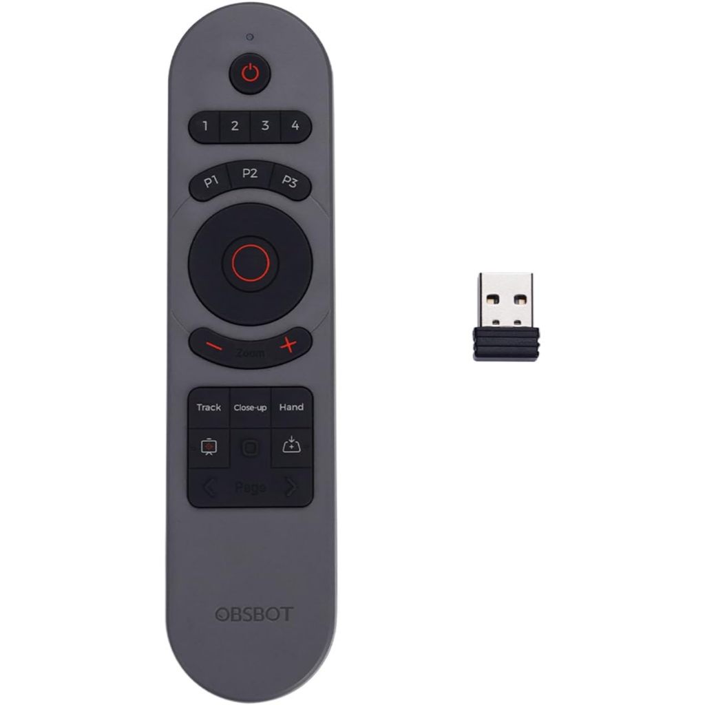 OBSBOT Tail Air 4k Webcam 60fps Ai Tracking Câmera Controle Remoto