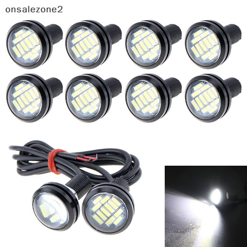 ONS 2PCS 12V 15W Baup Luz Diurna LED Spotlighting Eagle Eye Car Lamp BR