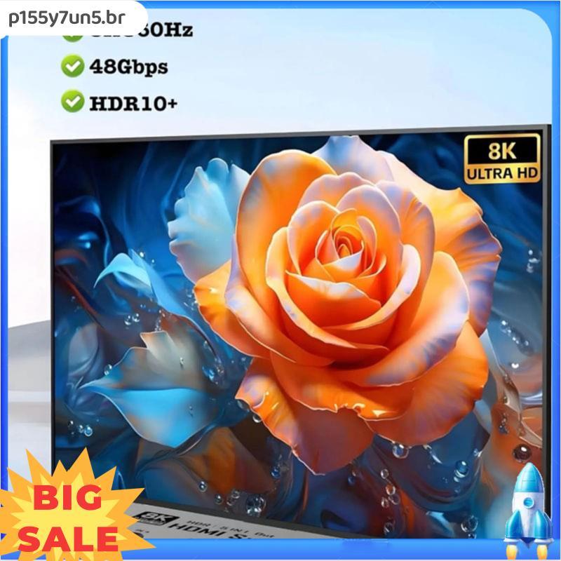 - Compatível 7 Em 1 Saída 8K @ 60Hz 4K 240Hz 2.1 Switch Para Laptop PC Monitor TV Com Controle Remoto