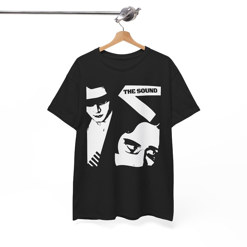 Music.Soul Camiseta Unissex The Sound Jeopardy Album Post Punk Estampa Retrô Confortável Autêntica Estilosa