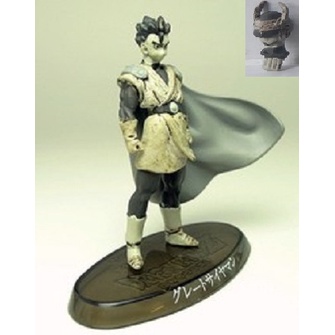 Great Saiyaman - Son Gohan Original Dragon Ball z Soul Of Hyper Figuration  Mini Boneco 7 cm / 70 mm Miniatura Action Figure ULTRA RARE Coleção Oficial Bandai Dragonball toei animation bird studio / cina preto banco Mono v 41665 with head variant