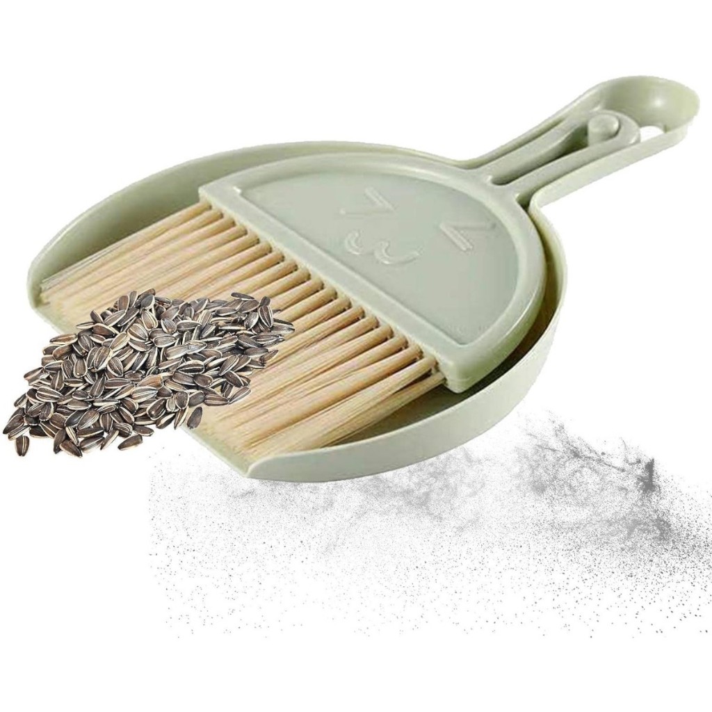 Pazinha Vassourinha Mini de Limpeza Universal Multiuso Mini Escova Portátil