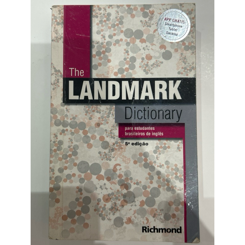 The Landmark Dictionary – 5ª Edição | Dicionário Inglês-Português | Richmond
