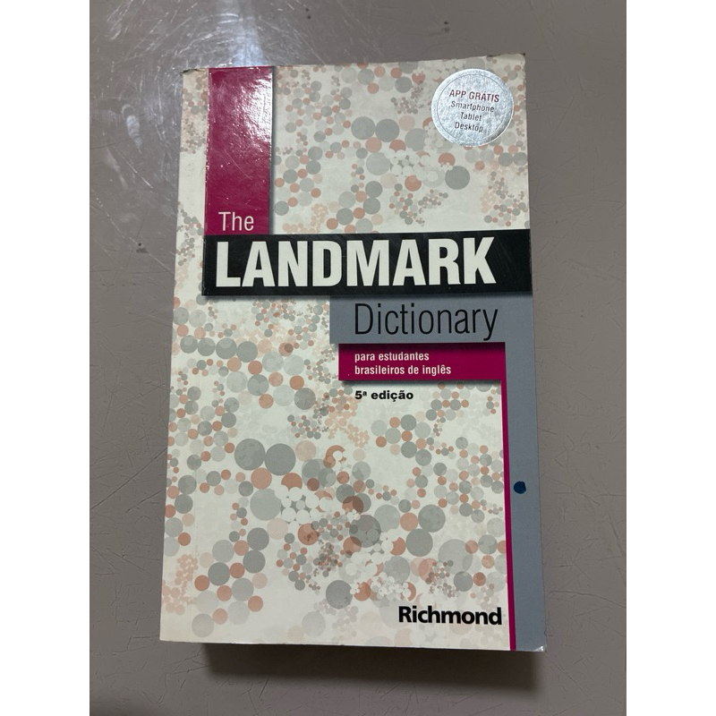 The Landmark Dictionary – 5ª Edição | Dicionário Inglês para Estudantes Brasileiros | Richmond