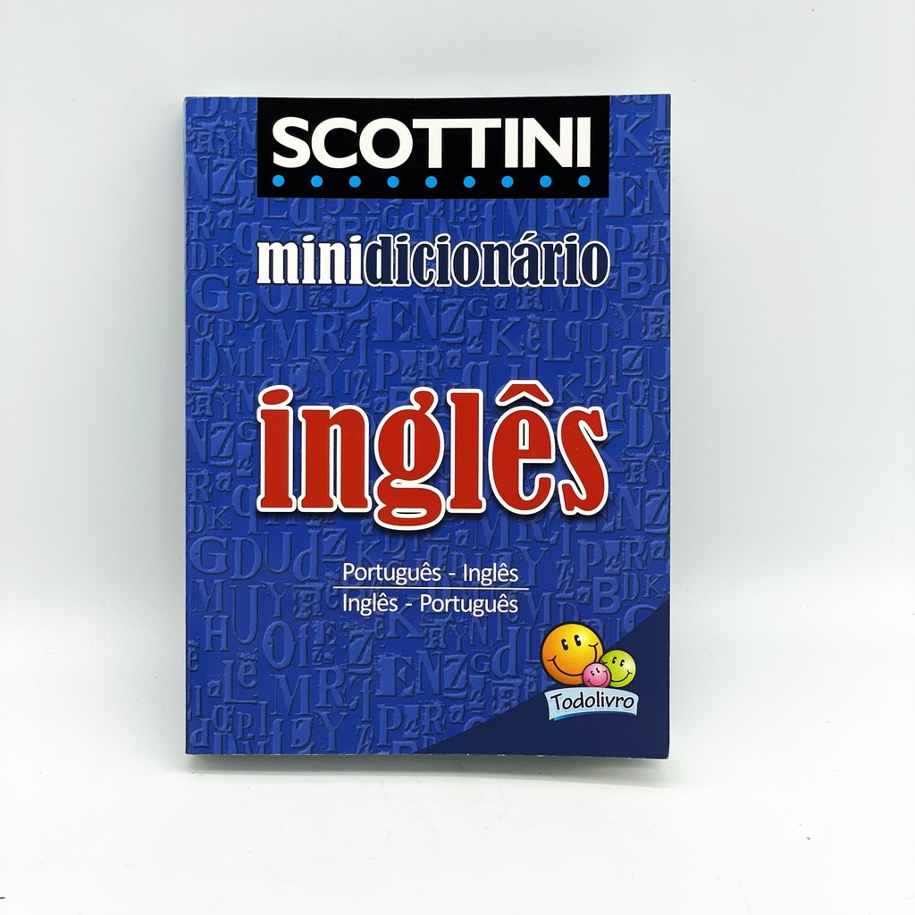 Mini Dicionário Inglês Português Scottini📘|Dicionário Bilíngue Completo,Viagem e Estudos (352 Pág.)