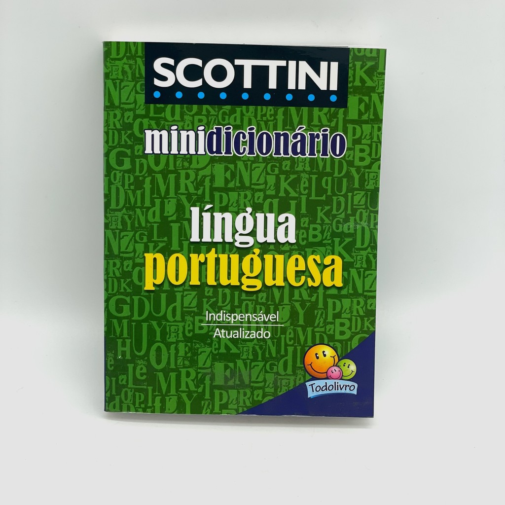 Mini Dicionário de Língua Portuguesa Scottini 📘✨ |Dicionário Escolar Completo,Estudos (352 Páginas)
