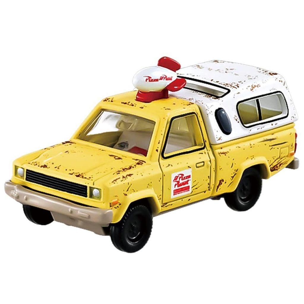 Oferta especial Venda quente [Domeka] Toy Racing Story Pixar Infinite TPU13 Pizza Planet Delivery Truck Modelo de liga