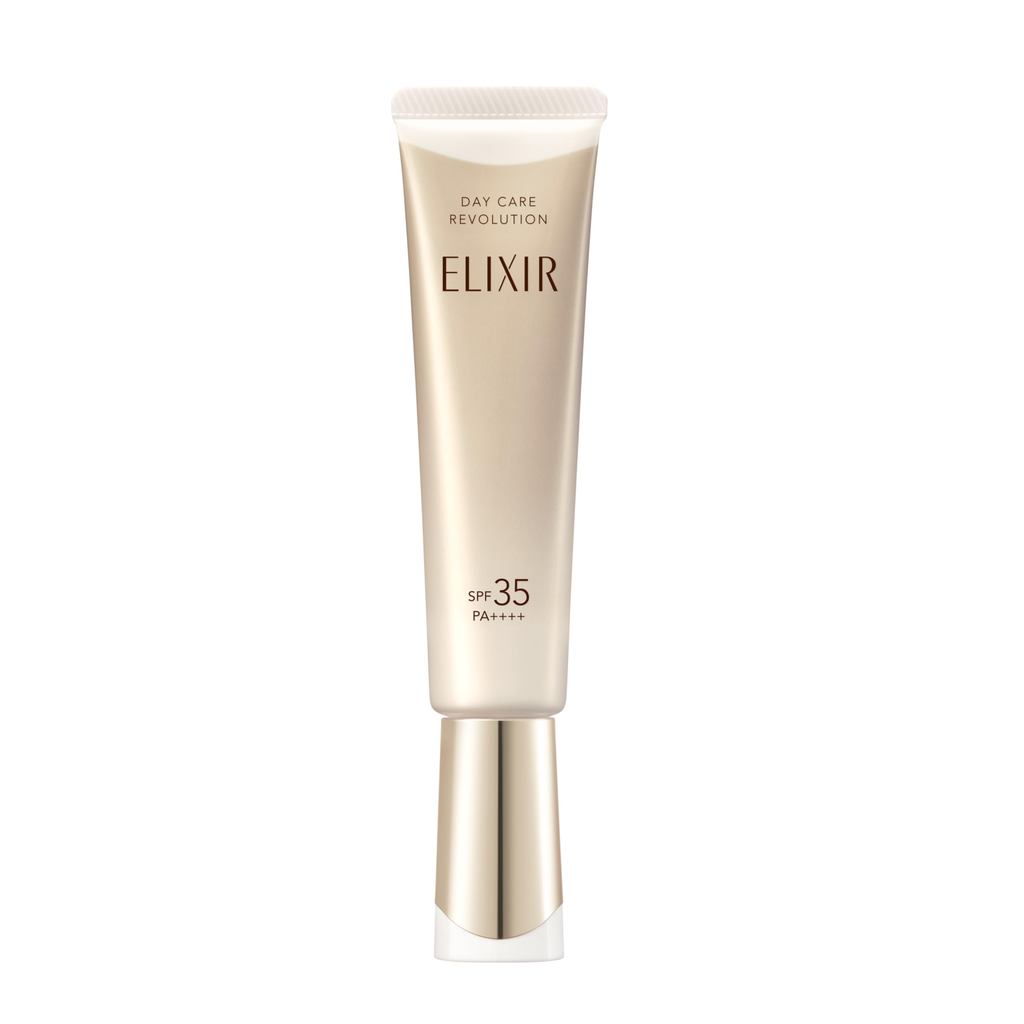 ELIXIR UV Emulsion Day Care Revolution ba [2025 Model], 35 mL, Quasi-Drug, SPF 35, PA++++, Morning/Daytime Moisturizer,