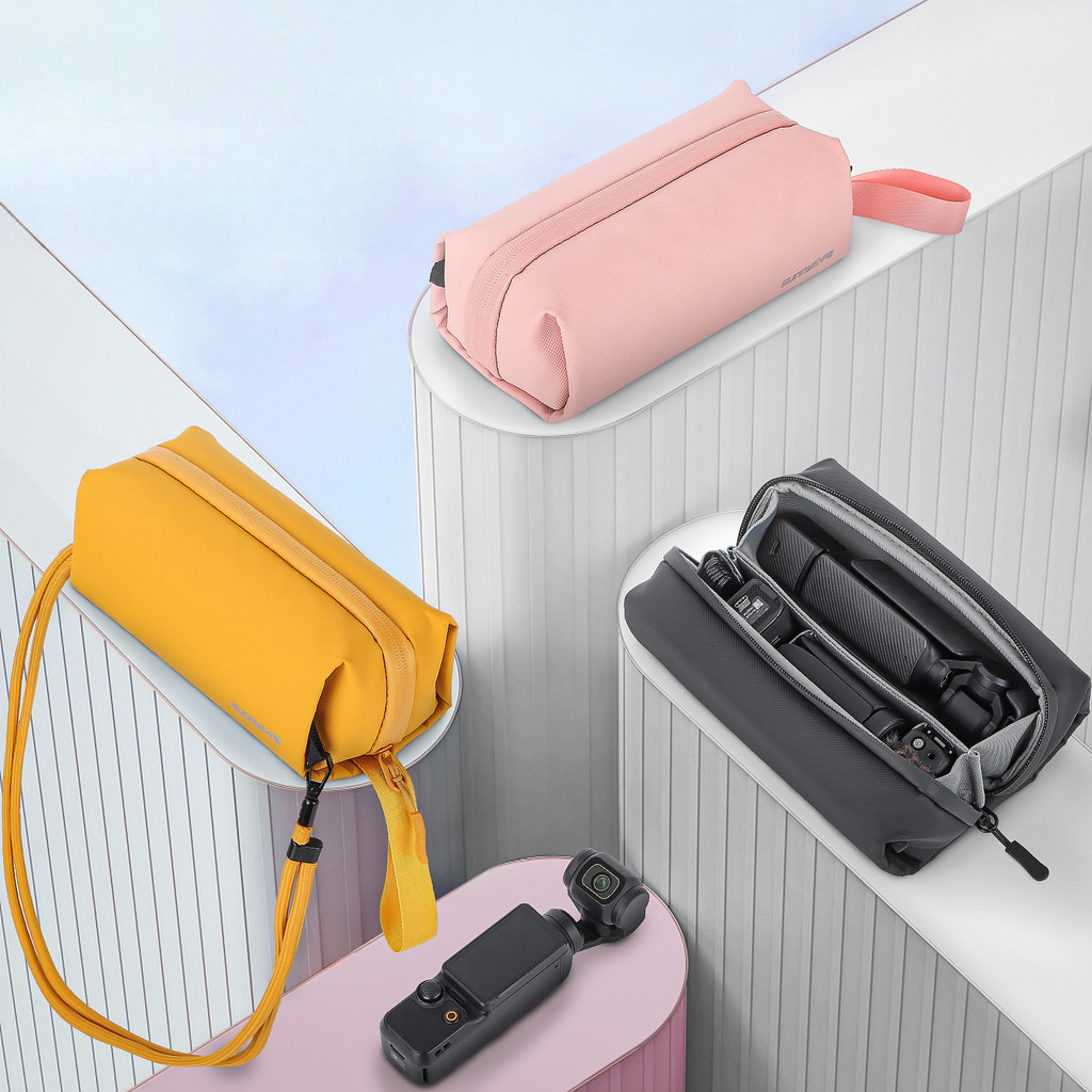Bolsa de Armazenamento Sunnylife Luna Ultra/Pocket4P/4/3 para Câmera Esportiva, Bolsa Portátil Multiuso, Acessório de