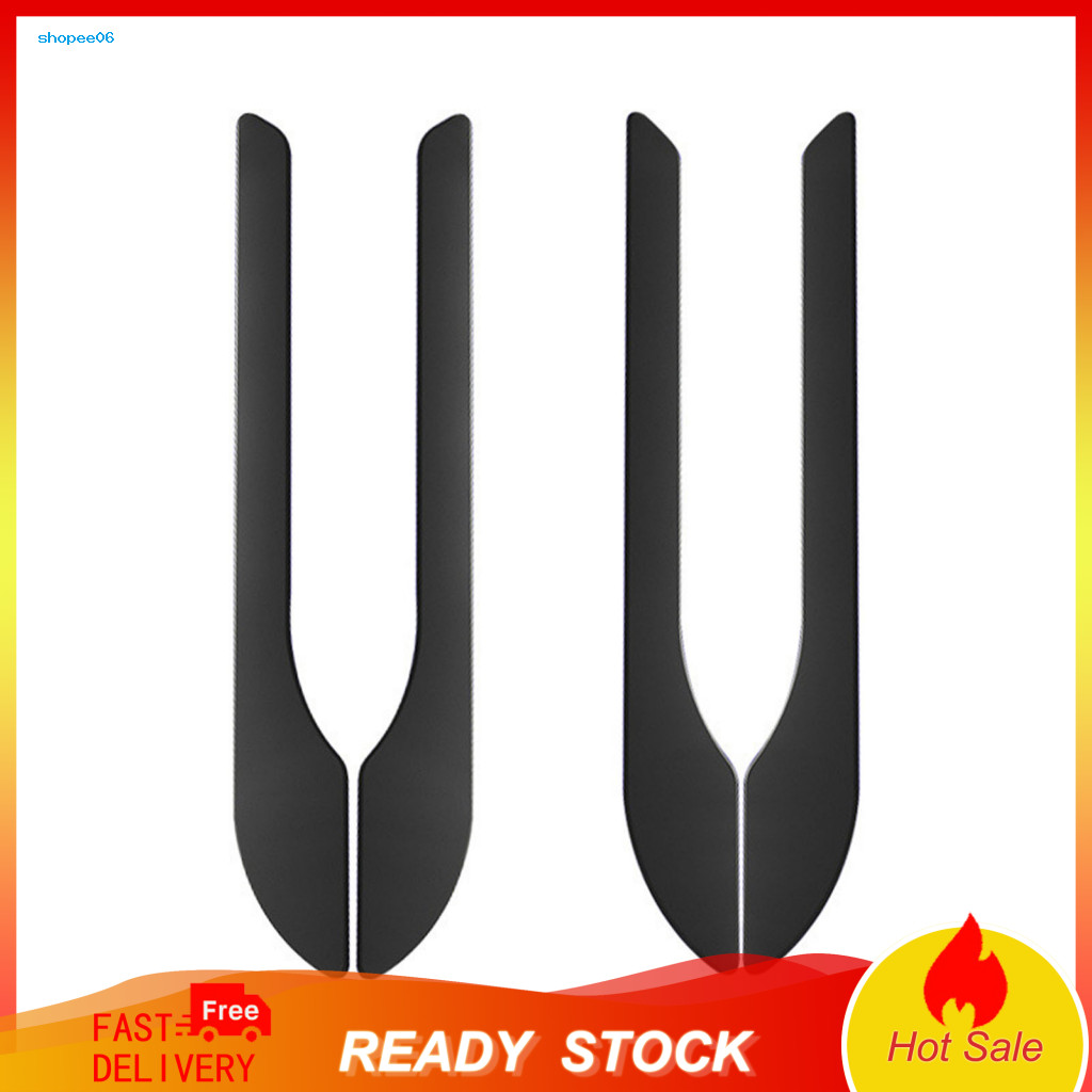 High Temperature Deformation-resistant Decal Door Handle Sticker 4pcs Car Wrap Cover Anti-scratch Faux Leather Protector