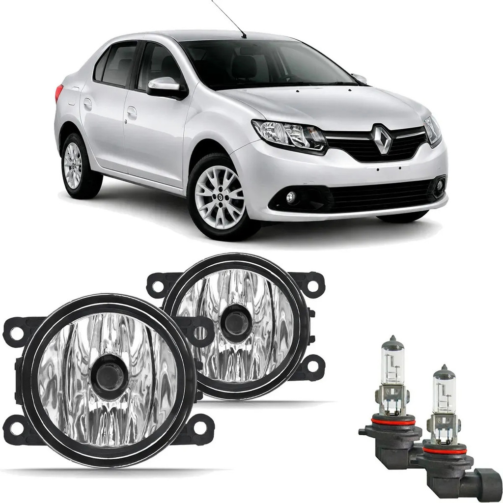 Par Farol Auxiliar Milha Logan 2015 2019 2020 Lamp