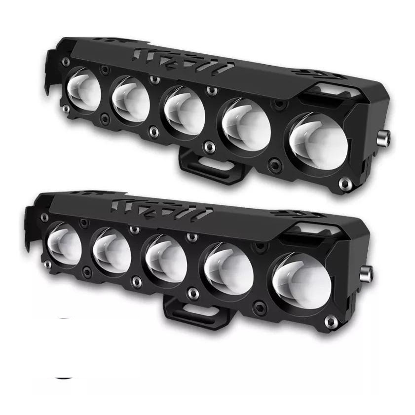 2 lamp  farol auxiliar 5 lentes