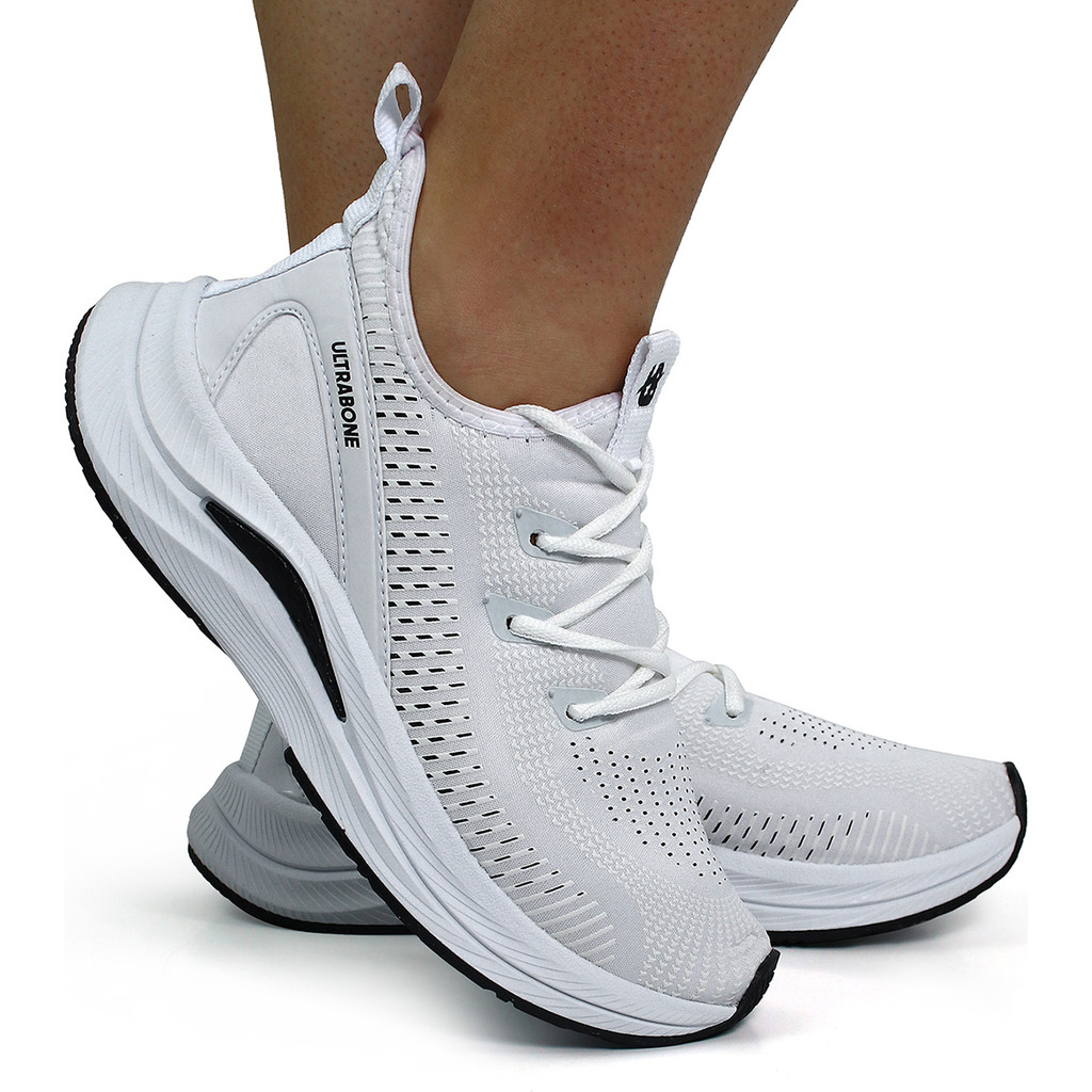 Tênis Running Feminino Ortopedico Academia Leve