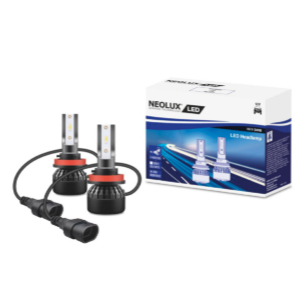 KIT LAMPADA LED HEADLAMP H11/H8/H16 12V 18W 6000K (2 LAMPADAS E 2 SOQUETES) NEOLUX N711DWB
