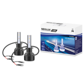 KIT LAMPADA LED HEADLAMP H1 12V 18W 6000K (2 LAMPADAS E 2 SOQUETES) NEOLUX N448DWB