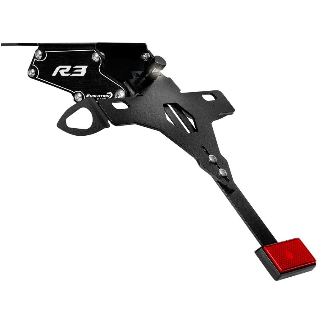 Suporte Eliminador De Rabeta Placa Led Yamaha R3 2019 2020 2021 2022