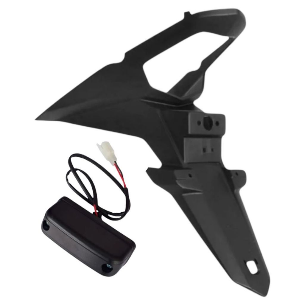 Suporte de placa + luz licença nx 160 BROS 16/22