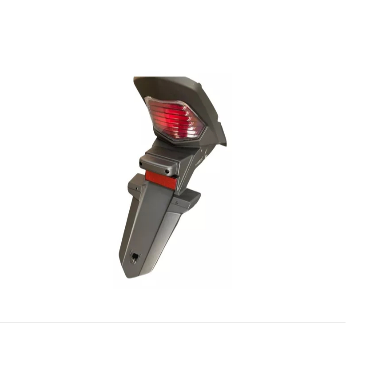 Suporte De Placa+lanterna+luz Placa E Olho De Gato Bros 160