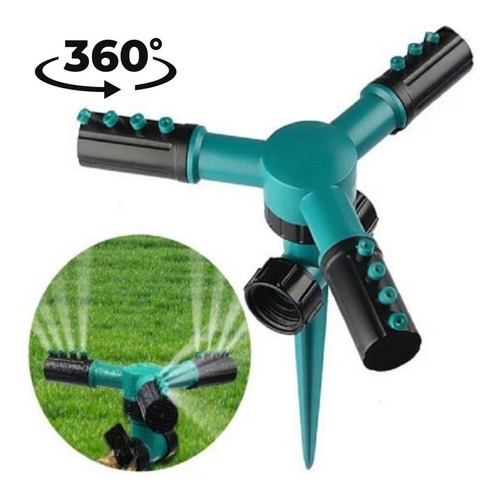 10 Pcs Irrigador Giratório 360° Auto Aspersor Ultra Potente