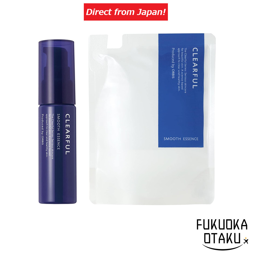ORBIS CLEARFUL Smooth Essence Pré-Sérum Skincare Japão【Direto do Japão】