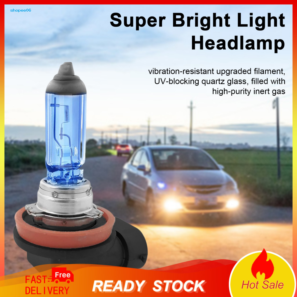 Super Bright Light Bulbs 2pcs H11 12v 55w Halogen Headlight White 5000k Fog Lights Universal Car Lamp Replacement Parts