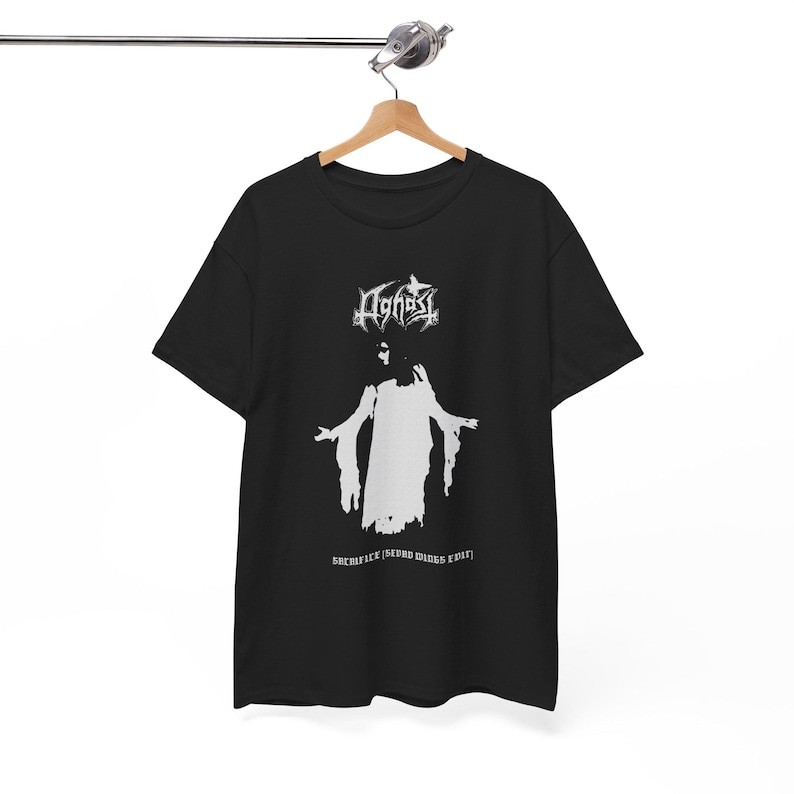 Music.Soul Camiseta Unissex Aghast Band Dark Ambient Dungeon Synth Estampa Sombria Confortável Estilosa Premium Moda ...
