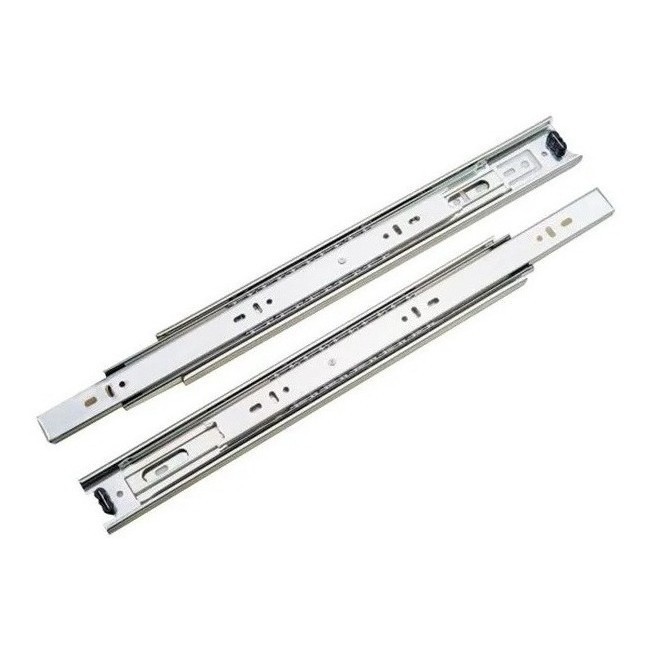 Corrediça Telescópica Trilho Larga 45cm 450mm 1 Par