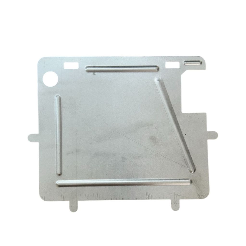 Suporte e Reforço Protetor De Placa De Aço galvanizado Moto Mercosul