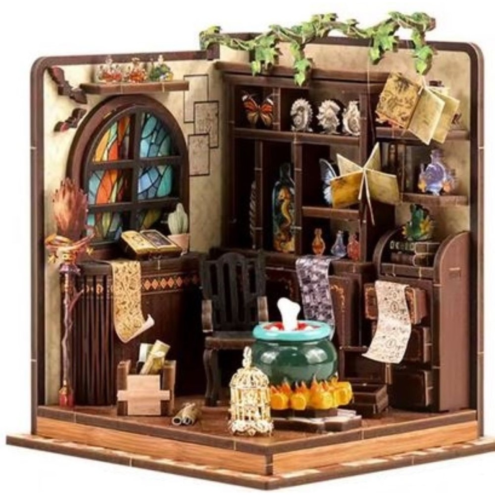 Miniatura importada [21988] DIY - Miniature DollHouse - Casa da Bruxa