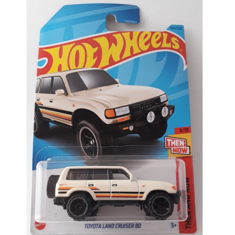 Toyota Land Cruiser '80 - 2023 - Creme - 1/64 - Hot Wheels - Mattel - Lote L - Miniatura