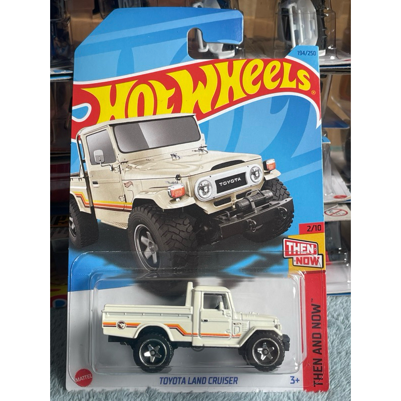 HOT WHEELS TOYOTA LAND CRUISER BANDEIRANTE TREASURE HUNT T-HUNT TH 2023 THEN AND NOW GARIBA58