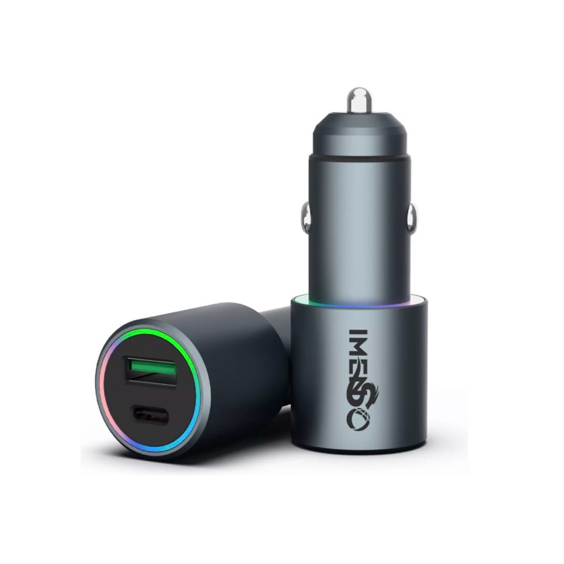 Carregador Veicular Imenso 53w Fast Charge 12v-24v Rgb
