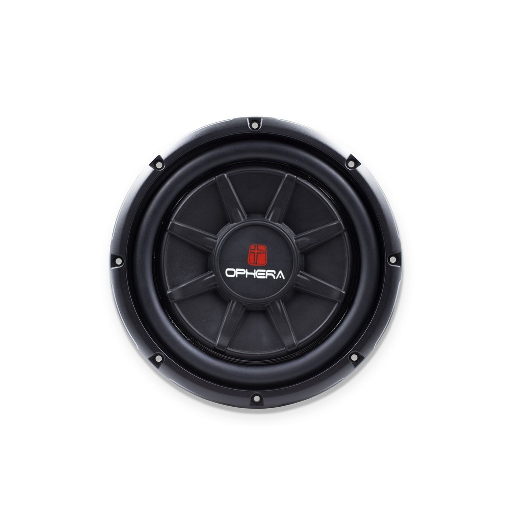 Alto falante subwoofer slim ophera 10 poleg op250 250w 4+4oh