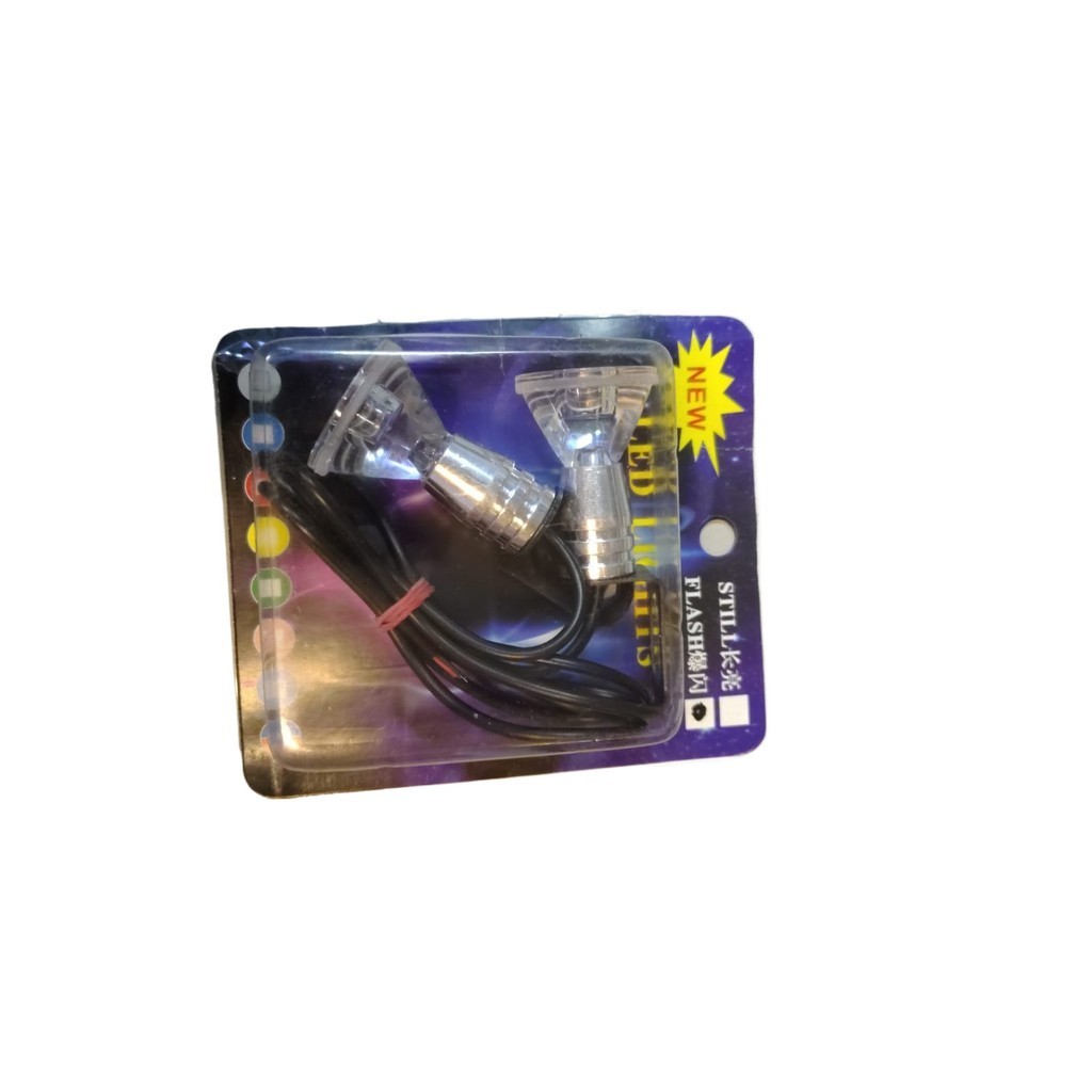 KIT4 Led Light Super Bright Spotlight Lâmpada De Segurança Para Moto