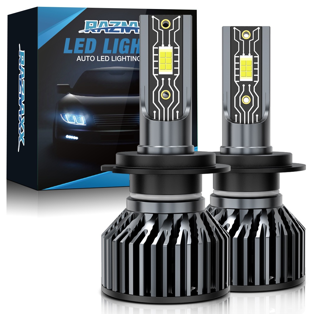 Par Ultra Led Lampada Farol H1 H3 H4 H7 H8 H11 9005 Hb3 9006 Hb4 H27 880 881 Led