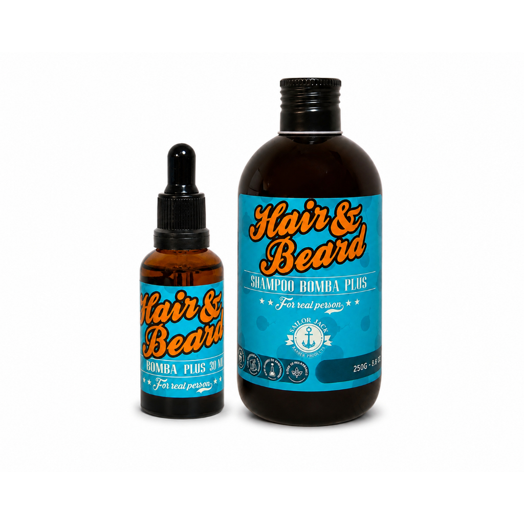 Kit Shampoo Bomba 250g + Tônico Bomba 30ml Sailor Jack