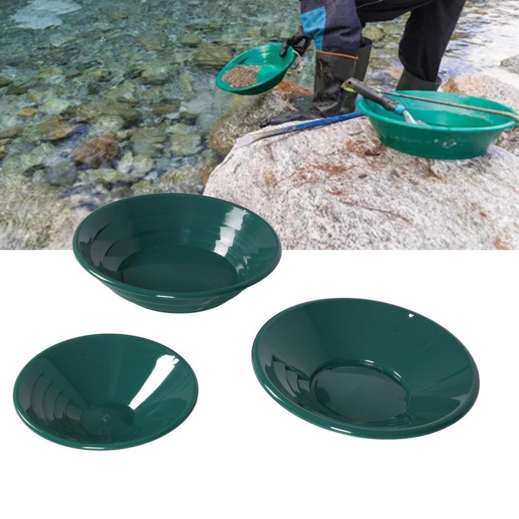 Conjunto De Panelas Douradas De 3 Unidades 14.96 Pol . 13.98 10.43 Verde Para Acessórios De Peças De Mineração Panorâmic