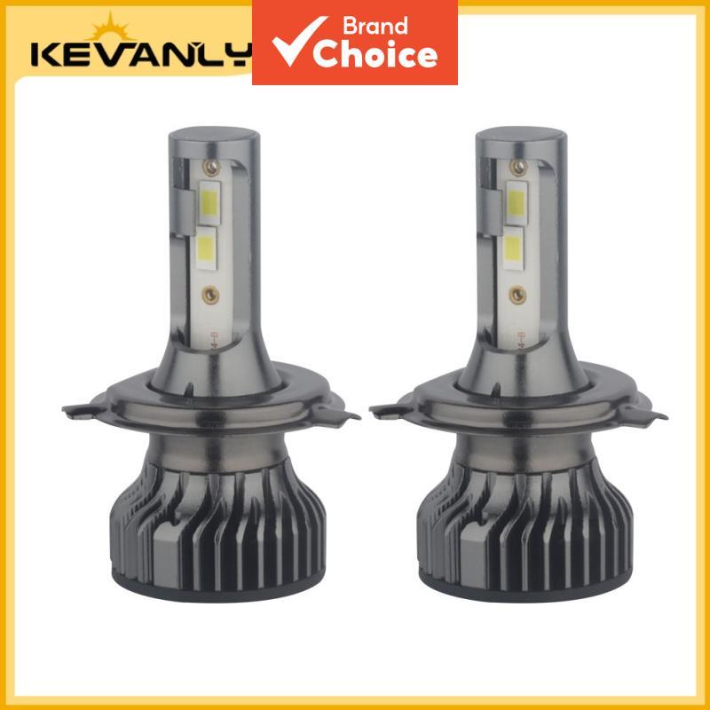 Kevanly H4 LED Lâmpadas De Farol 6000k Branco 26800lm 2pcs Kit De Conversão Ip68 À Prova D'água H8 H11