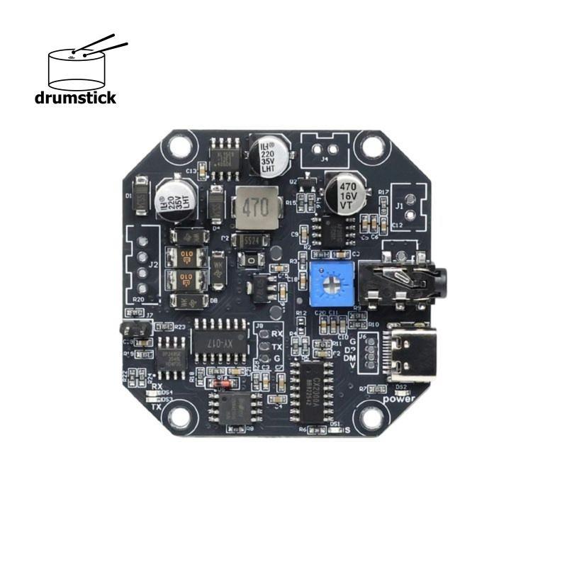 Módulo De Controle De Reprodução De MP3 De Voz 20W Placa Áudio RS485 Porta Serial Prompter-B20F-485 Versão Padrão