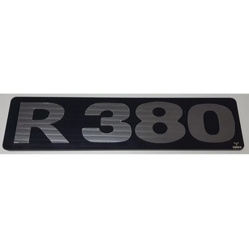 Emblema Letreiro R380 Compatível Scan Serie 4r Até 2007