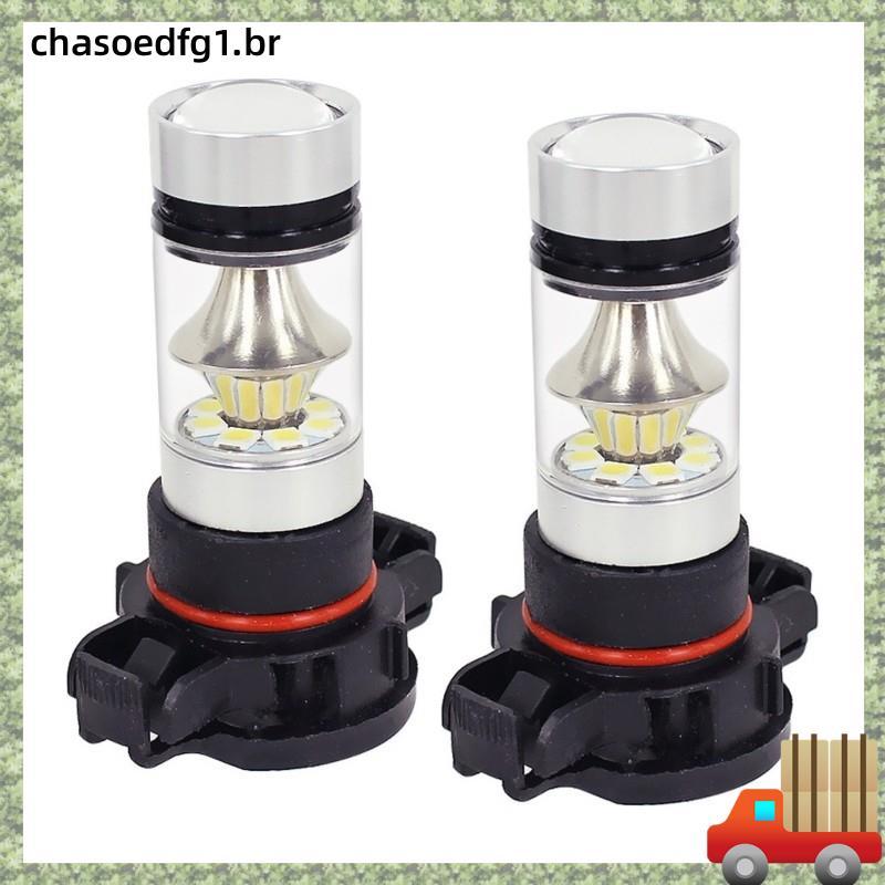 H16 5202 LED Lâmpada De Nevoeiro 2PCS 3030 20SMD 100W Super Brilhante Substituição Da 12V Luz De Condução