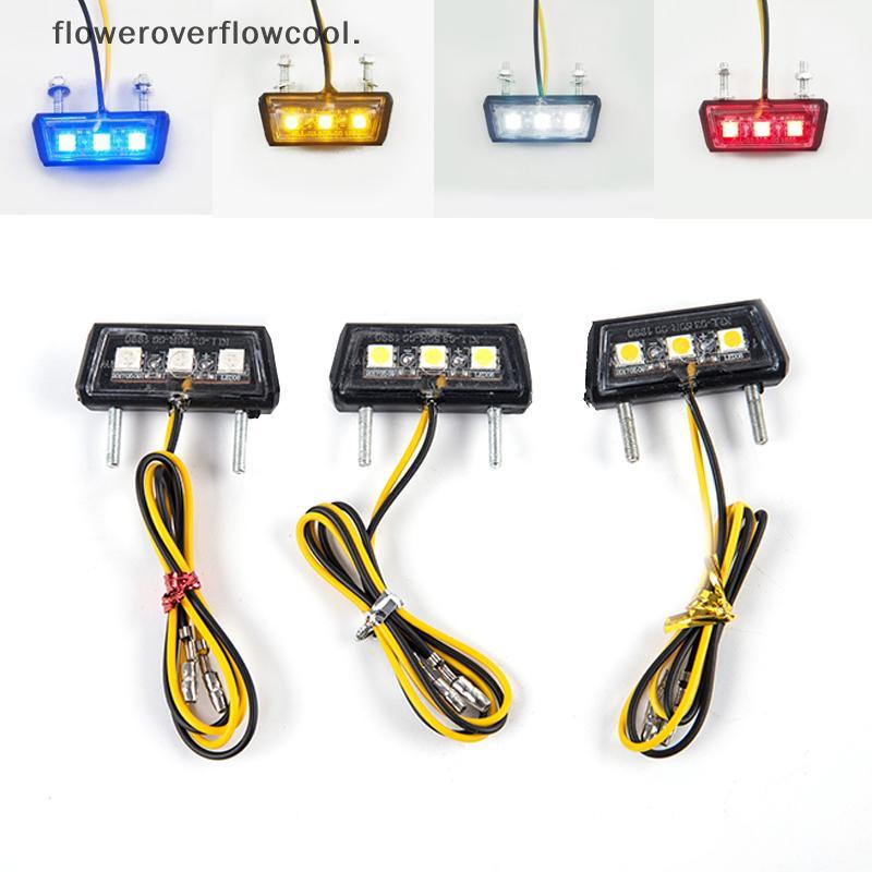 fcbr 12V Placa De Licença De Motocicleta LED Luz À Prova D'água