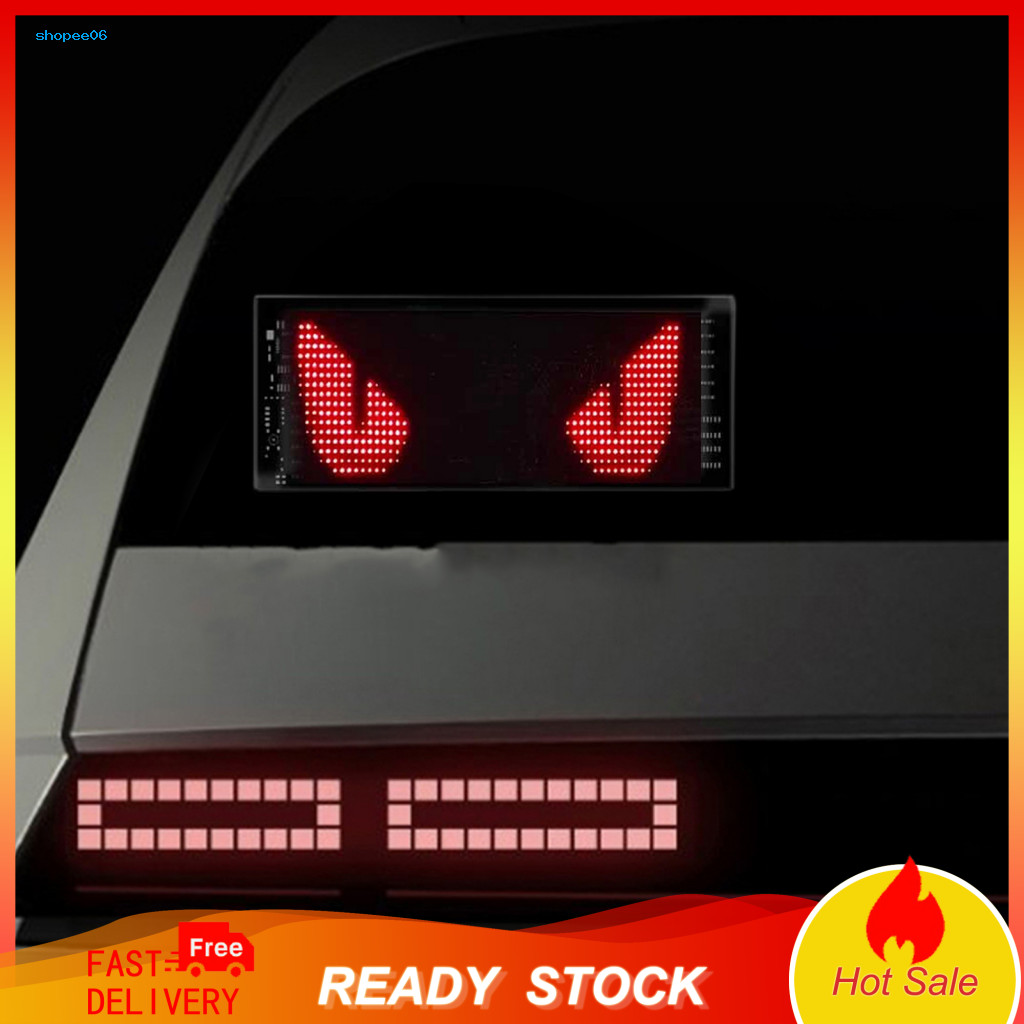 Flexible Led Board for Store Customizable Display Rgb Devil Eye Lights for Car Motorcycle Windshield Dynamic Programmabl